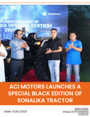 ACI Motors launches a Special Black Edition of Sonalika Tractor