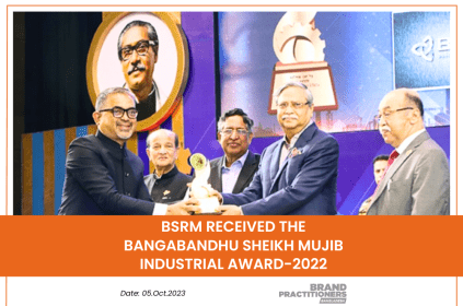 BSRM received the Bangabandhu Sheikh Mujib Industrial Award-2022