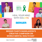 Berger Paints Bangladesh's creative campaign on World Mental Health Day