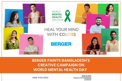 Berger Paints Bangladesh's creative campaign on World Mental Health Day