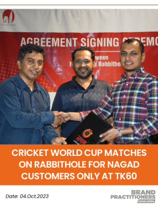 Cricket World Cup Matches on Rabbithole for Nagad customers Only at Tk60