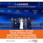 ElectroMart Ltd and Trade International Industries Ltd Recognized as Top Global Distributors