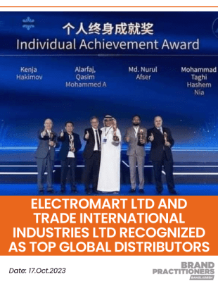 ElectroMart Ltd and Trade International Industries Ltd Recognized as Top Global Distributors