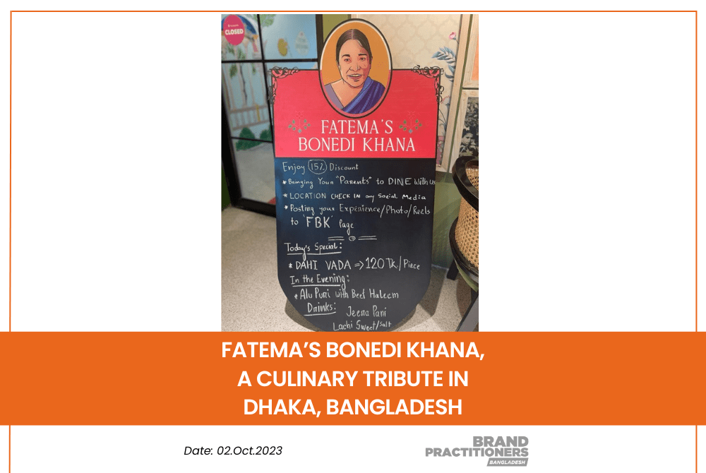 Fatema's Bonedi Khana, a culinary tribute in Dhaka, Bangladesh