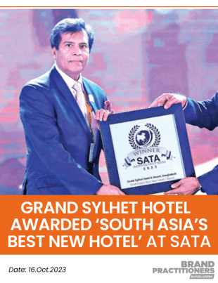 Grand Sylhet Hotel gets Silver Award for ‘South Asia’s Best New Hotel’