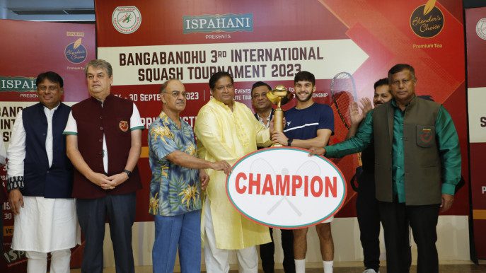 Ispahani Presents Bangabandhu 3rd International Squash Tournament Award Ceremony 2023