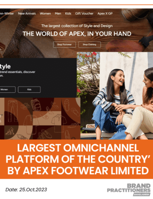 Largest omnichannel platform of the country’ by Apex Footwear Limited