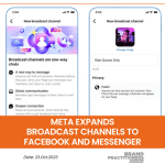 Meta Expands Broadcast Channels to Facebook and Messenger