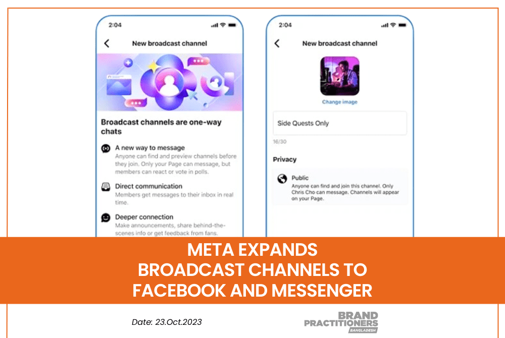 Introducing Broadcast Channels on Facebook and Messenger