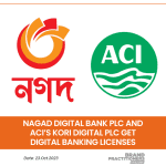 Nagad Digital Bank PLC and ACI’s Kori Digital PLC get Digital Banking Licenses