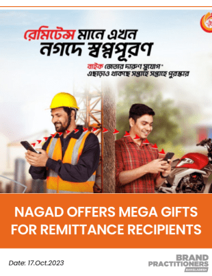 Nagad Offers Mega Gifts for Remittance Recipients