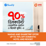 Nagad and ShareTrip Offer Up to 70% Off Domestic Hotel and Resort