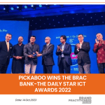 Pickaboo wins the Brac Bank-The Daily Star ICT Awards 2022
