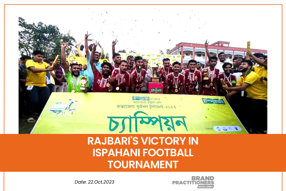 Rajbari's victory in Ispahani football tournament