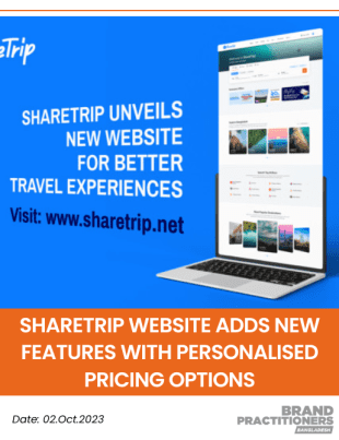 ShareTrip website adds new features with personalised pricing options