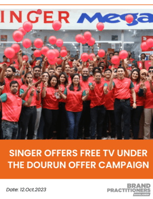 Singer offers free TV under the DouRun Offer campaign
