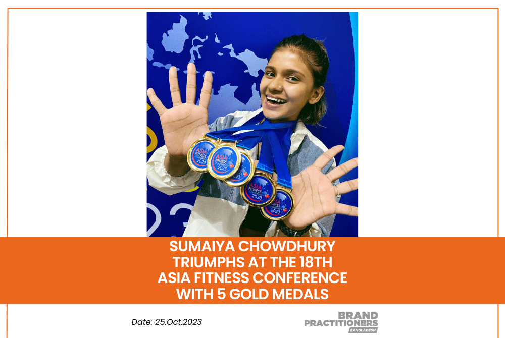 Sumaiya Chowdhury Triumphs at the 18th Asia Fitness Conference with 5 Gold Medals