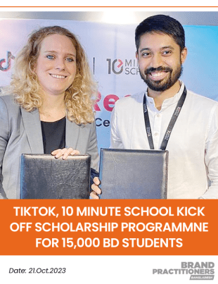 TikTok, 10 Minute School kick off scholarship programmne for 15,000 BD students