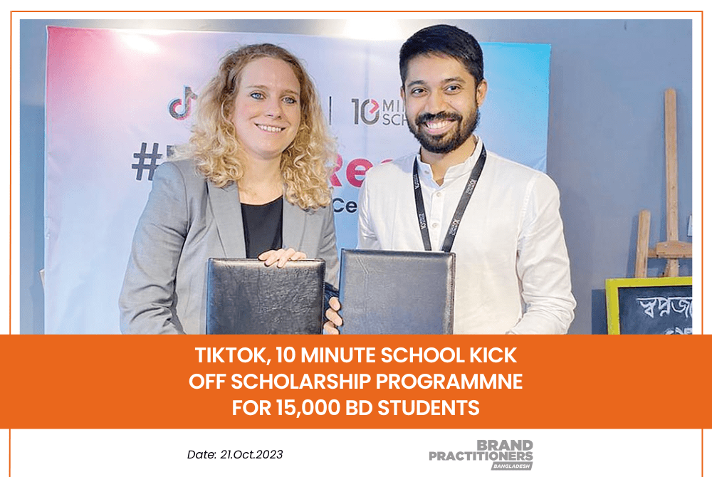 TikTok, 10 Minute School kick off scholarship programmne for 15,000 BD students