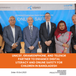 Unicef, Grameenphone, and Telenor Partner to Enhance Digital Literacy and Online Safety for Children in Bangladesh