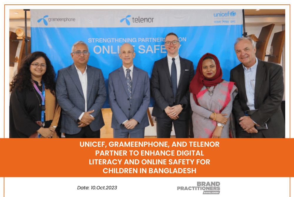 Unicef, Grameenphone, and Telenor Partner to Enhance Digital Literacy and Online Safety for Children in Bangladesh