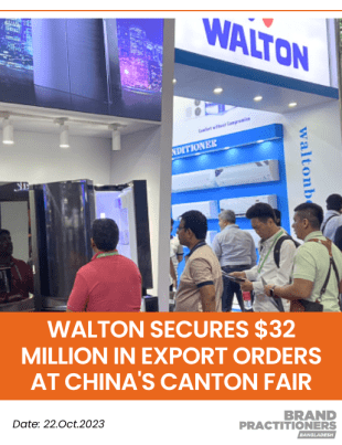 Walton Secures $32 Million in Export Orders at China's Canton Fair