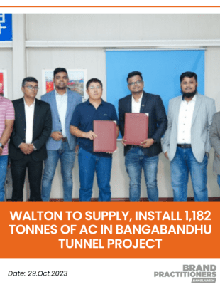 Walton to supply, install 1,182 tonnes of AC in Bangabandhu Tunnel Project