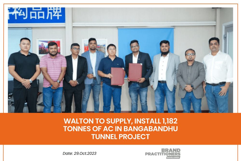Walton to supply, install 1,182 tonnes of AC in Bangabandhu Tunnel Project
