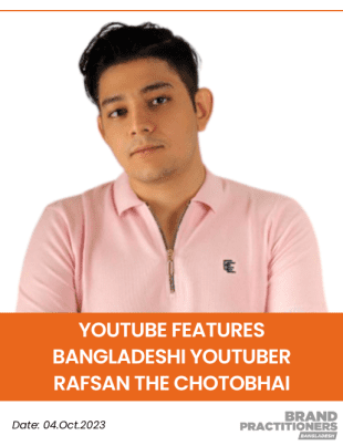 YouTube Features Bangladeshi YouTuber Rafsan the ChotoBhai