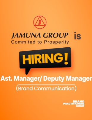 job Jamuna Group-Brand Communication