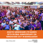 Asiatic Mindshare Ltd Marks 26th Global Anniversary on 'Mindshare Day' in Bangladesh