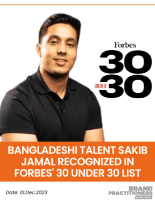 Bangladeshi Talent Sakib Jamal Recognized in Forbes' 30 Under 30 List
