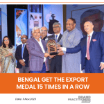 Bengal get the Export medal 15 times in a row