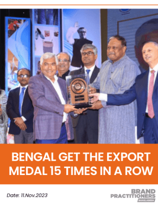 Bengal get the Export medal 15 times in a row