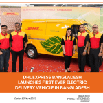 DHL Express Bangladesh Launches First Ever Electric Delivery Vehicle in Bangladesh