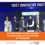 Eastern Bank PLC recognised as most innovative partner by ShareTrip