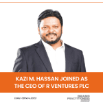 Kazi M. Hassan joined as the CEO of r Ventures PLC