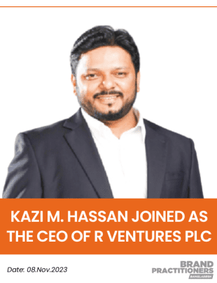 Kazi M. Hassan joined as the CEO of r Ventures PLC