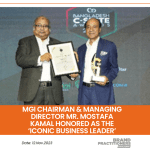 MGI Chairman & Managing Director Mr. Mostafa Kamal honored as the ‘Iconic Business Leader’ (1)