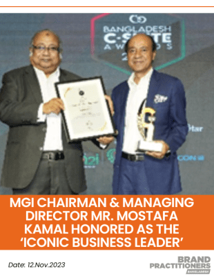 MGI Chairman & Managing Director Mr. Mostafa Kamal honored as the ‘Iconic Business Leader’ (1)
