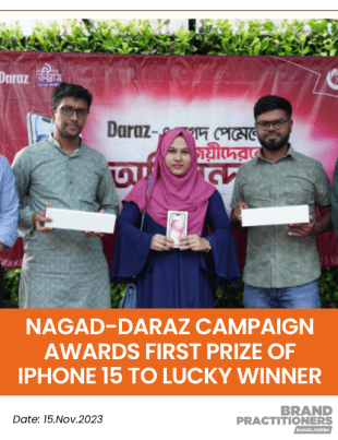 Nagad-Daraz Campaign Awards First Prize of iPhone 15 to Lucky Winner