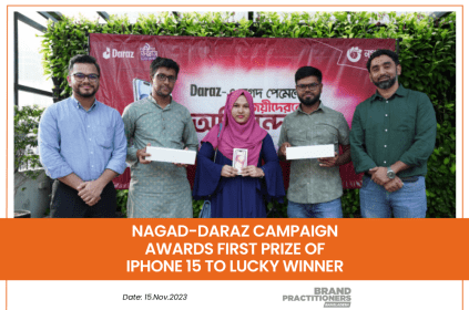 Nagad-Daraz Campaign Awards First Prize of iPhone 15 to Lucky Winner