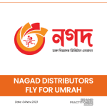 Nagad distributors fly for Umrah