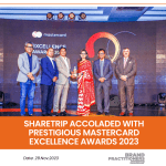 ShareTrip accoladed with prestigious Mastercard Excellence Awards 2023