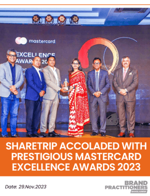 ShareTrip accoladed with prestigious Mastercard Excellence Awards 2023