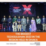 The biggest TEDxGulshan 2023 in the region held in Dhaka