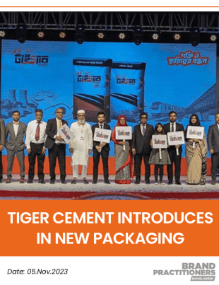 Tiger Cement Introduces in New Packaging