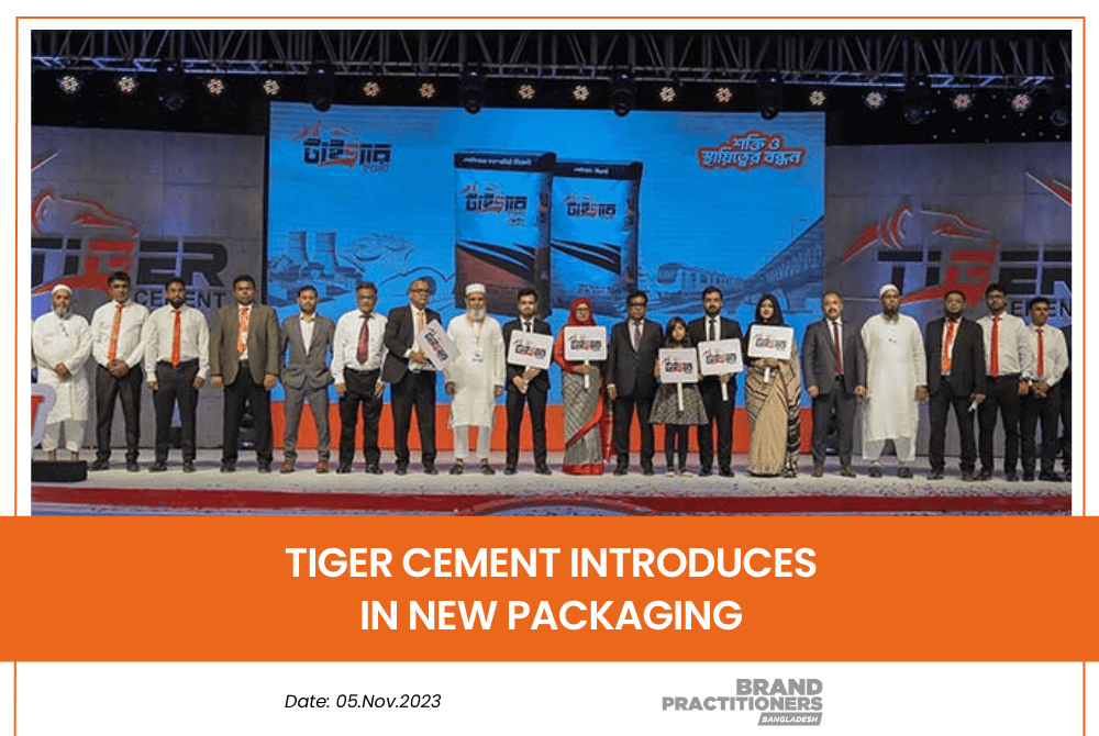 Tiger Cement Introduces in New Packaging