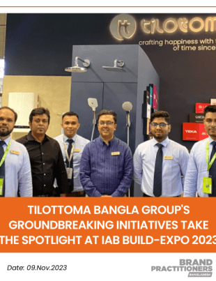 Tilottoma Bangla Group's Groundbreaking Initiatives Take the Spotlight at IAB Build-Expo 2023