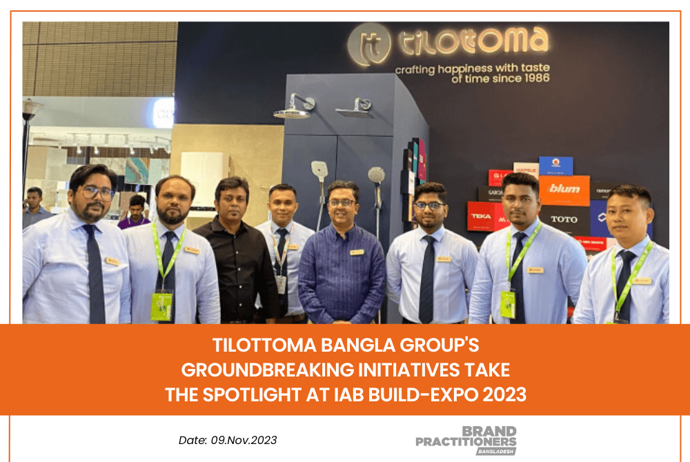 Tilottoma Bangla Group's Groundbreaking Initiatives Take the Spotlight at IAB Build-Expo 2023